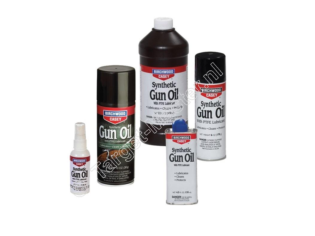 Birchwood Casey SYNTHETIC GUN OIL Wapen Olie Spuitbus inhoud 170 ml.